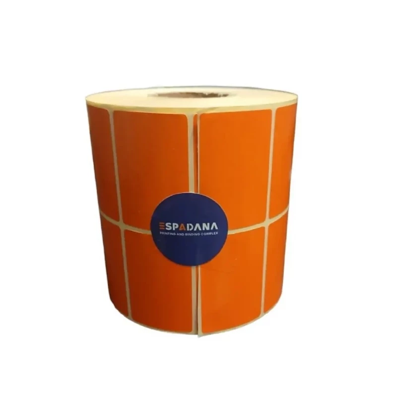 برچسب پرینتر لیبل زن اسپادانا(pvc) مدل 51x34 بسته رول 3000 عددی(پس کرایه)
